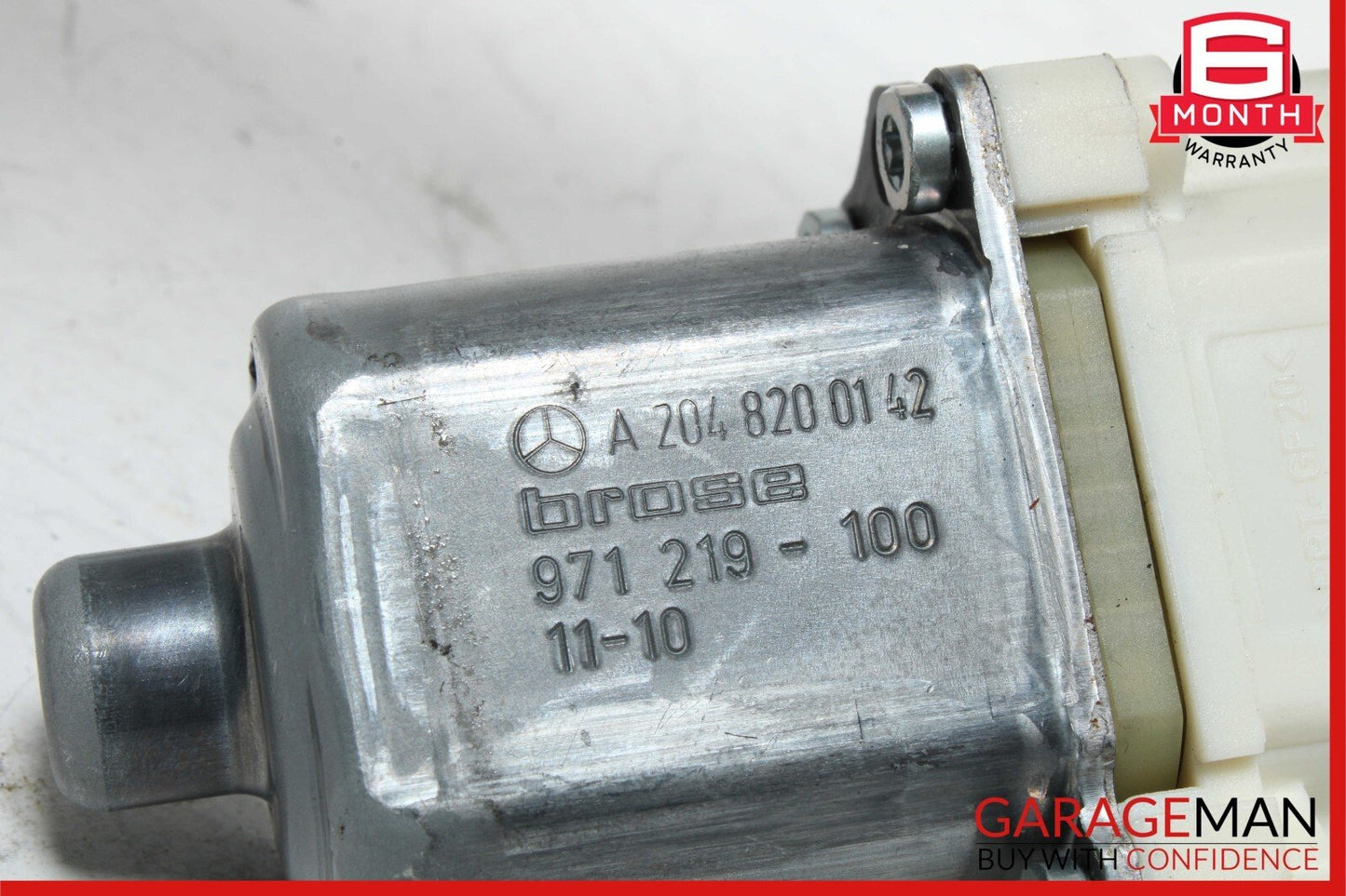 08-16 Mercedes C250 E550 GLK350 Front Left Door Window Regulator Motor Unit OEM