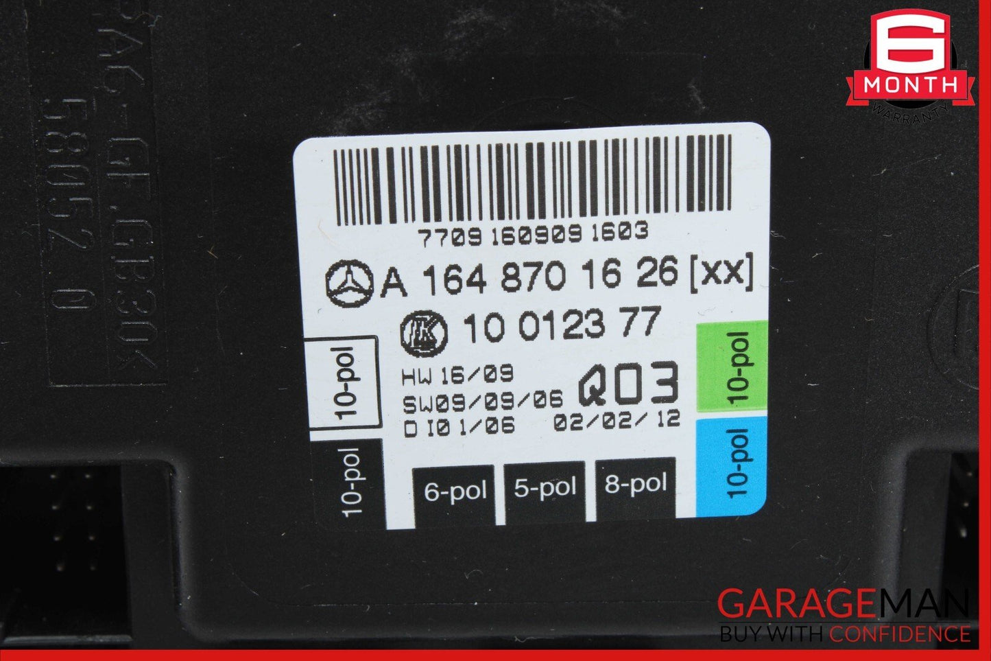 06-13 Mercedes X164 GL450 ML550 Front Right Passenger Door Control Module OEM