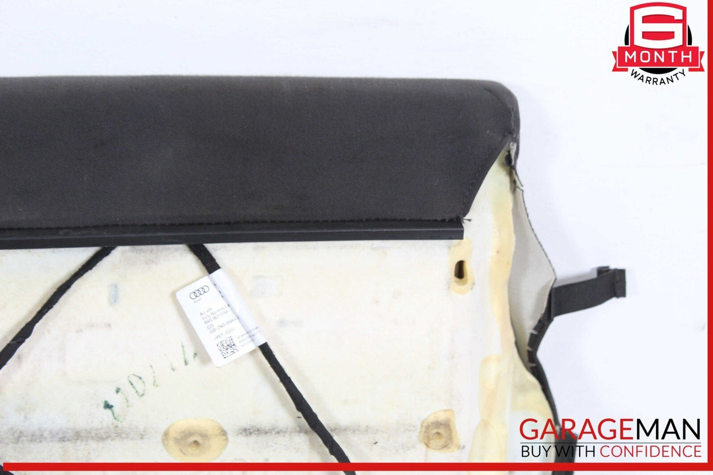 17-24 Audi A4 Front Left Driver Side Lower Bottom Seat Cushion Black OEM