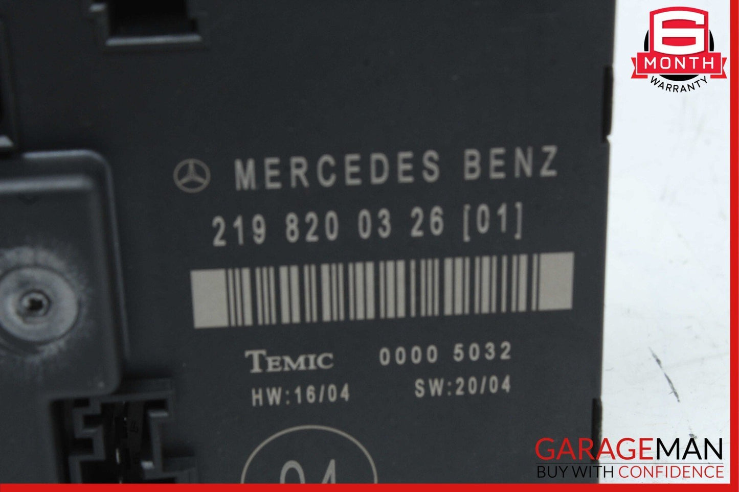 06-11 Mercedes W219 CLS500 CLS550 Rear Right Side Door Control Module Unit OEM