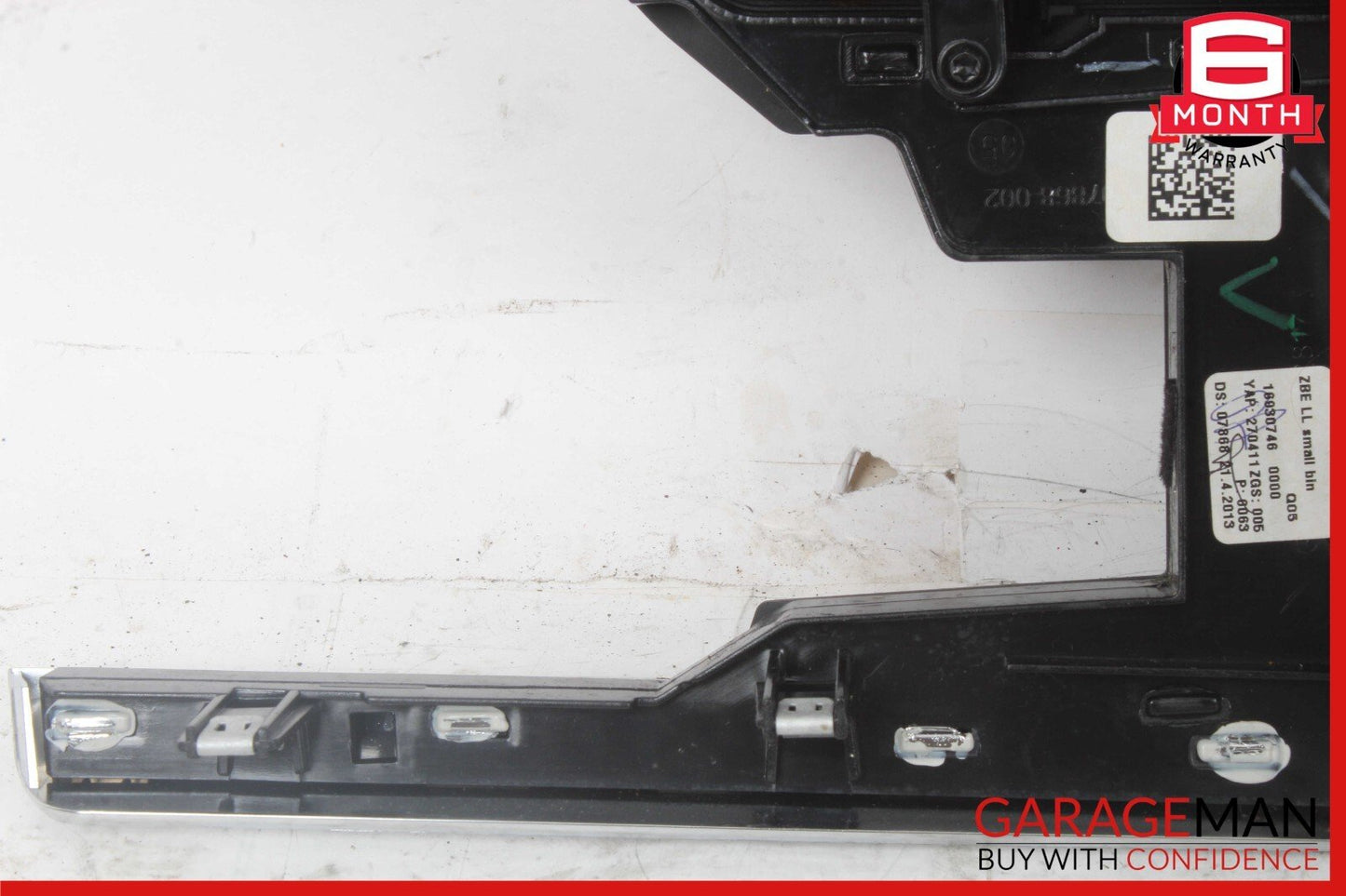 12-19 Mercedes X166 GL450 ML400 GLS550 Center Console Bezel Trim Black OEM