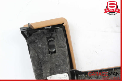 10-16 Porsche Panamera 970 Front Left Under Dash Knee Trim Panel Cover Brown OEM