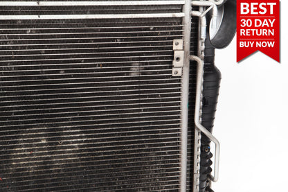 03-08 MERCEDES R230 SL500 SL55 FRONT RADIATOR AC A/C CONDENSER COMPLETE OEM