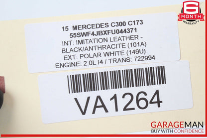 15-20 Mercedes W205 C300 Gas Throttle Accelerator Pedal 2053000004 OEM