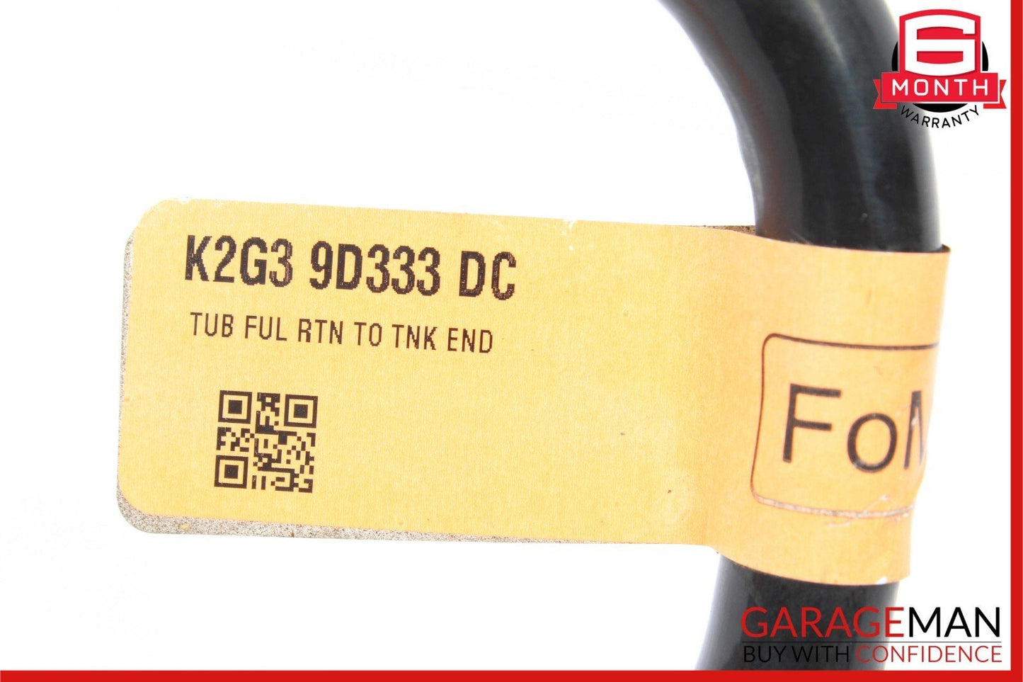 19-21 Lincoln Nautilus Fuel Emission System Connecting Hose Tube Cooling Line