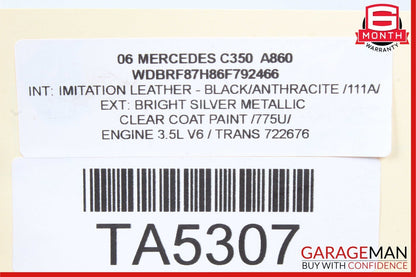 06-09 Mercedes W203 C350 DENSO A/C AC Air Conditioning Compressor Pump