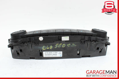 06-11 Mercedes W219 CLS550 CLS63 AMG A/C AC Heater Climate Control Unit OEM