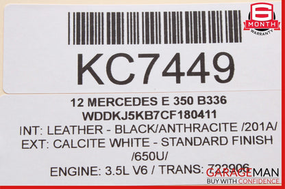 08-20 Mercedes W212 E350 C300 C350 Headlight Fog Light Switch Controller Module