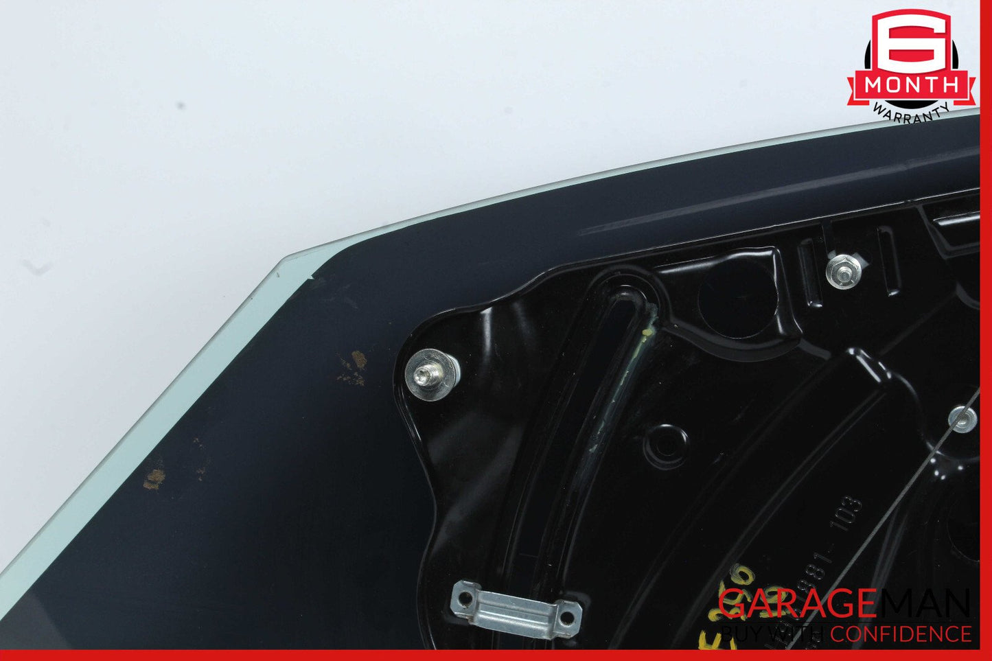 10-13 Mercedes W207 E350 Coupe Rear Left Quarter Window Glass & Regulator OEM