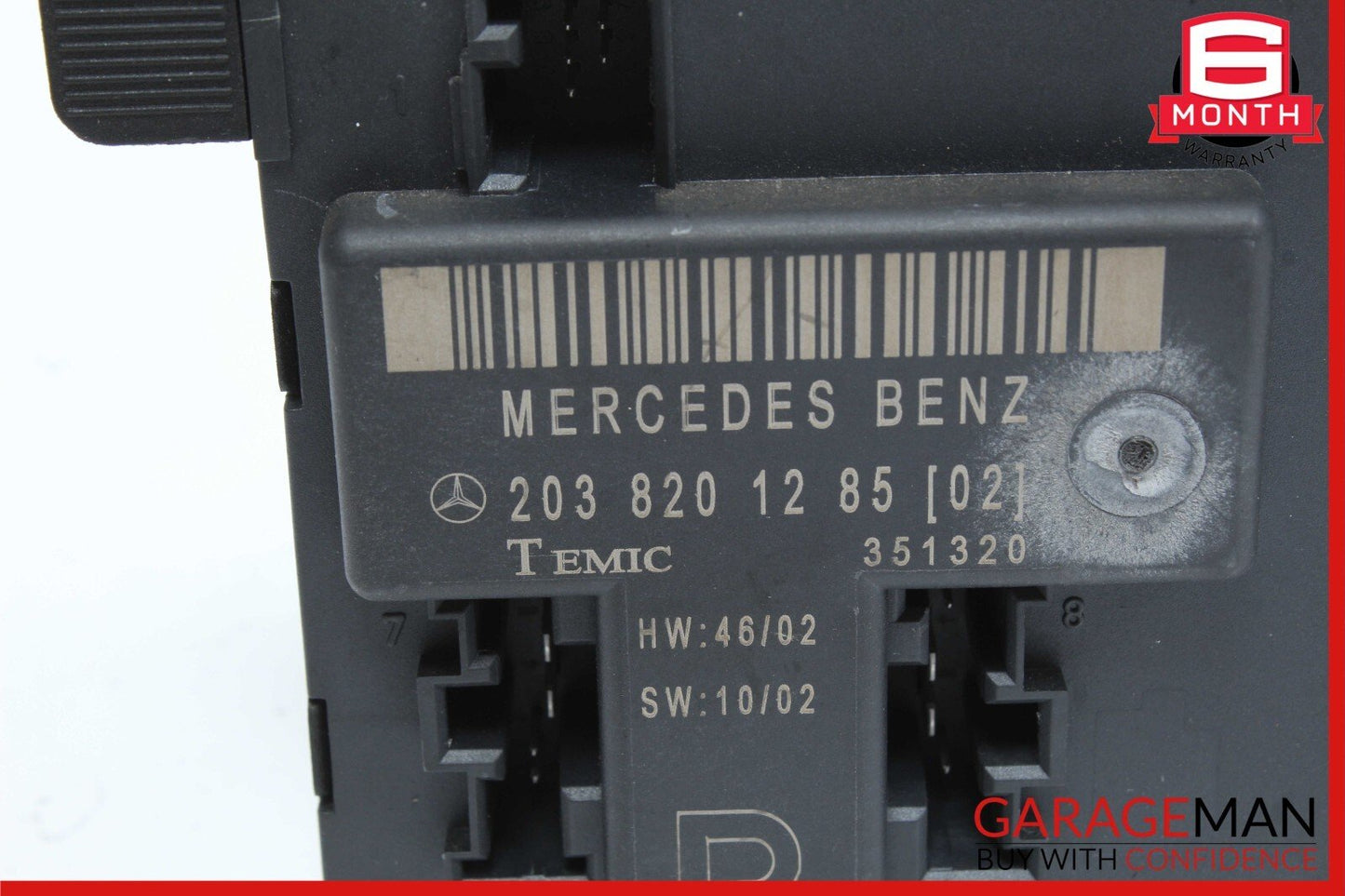 01-07 Mercedes W203 C280 C230 Front Right Side Door Computer Controller Module