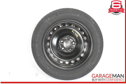 08-14 Mercedes W204 C250 C300 Emergency Spare Tire Donut Wheel Rim 125 90 16"