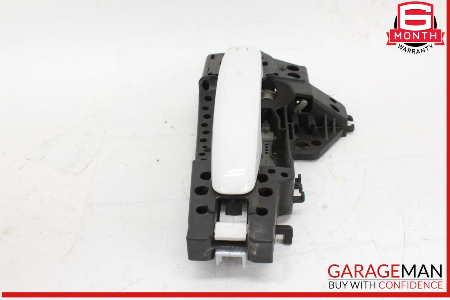 09-16 Audi A4 A5 Rear Left Driver Side Exterior Door Handle White 8T0837885A OEM