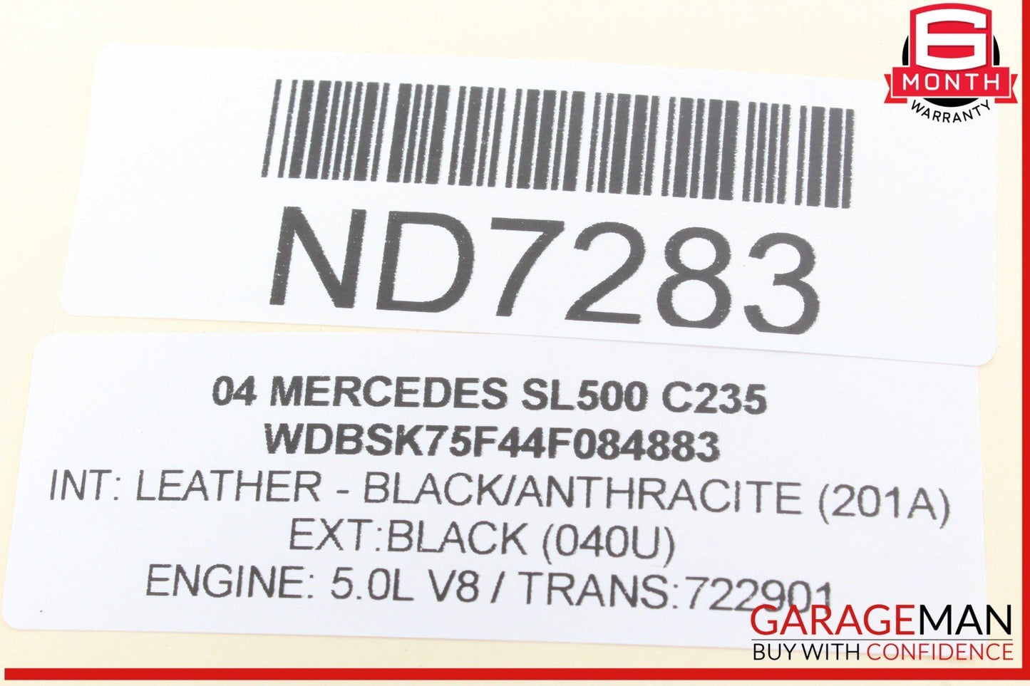 03-12 Mercedes R230 SL500 SL55 AMG Front Left SAM Fuse Box Control Module OEM