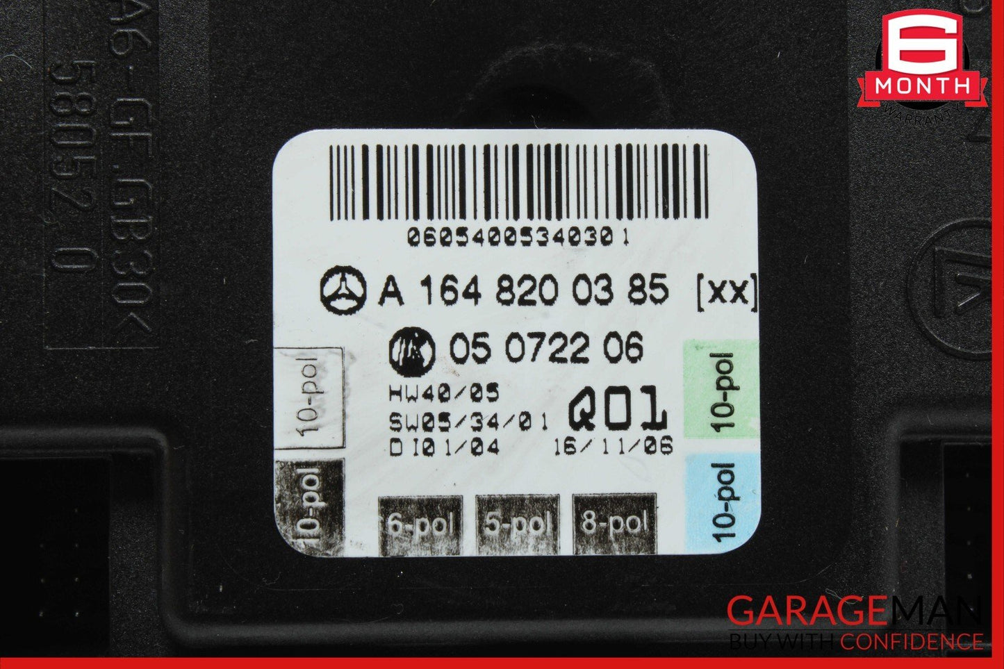 06-13 Mercedes X164 GL450 R350 GL550 Front Left Driver Door Control Module OEM