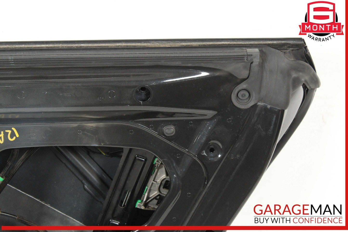 12-18 Audi A7 Rear Right Passenger Side Door Shell Panel Black OEM