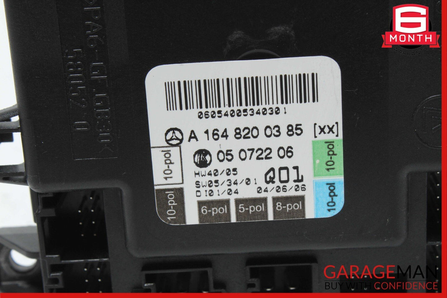 06-13 Mercedes W164 ML500 Front Left Driver Side Door Control Module OEM