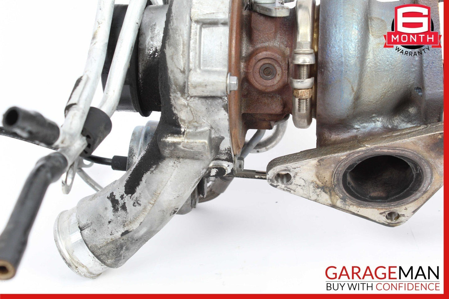11-14 Mercedes W221 S500 S550 4.7L Left Side Turbocharger Turbo Charger Manifold