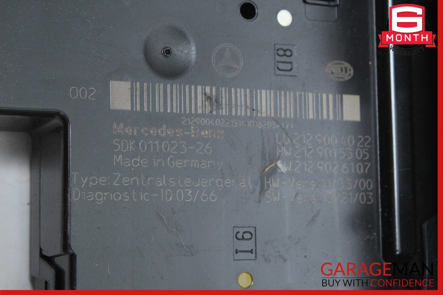 15-18 Mercedes W212 E400 E350 Rear SAM Module Relay Fuse Box Assembly 2129004022