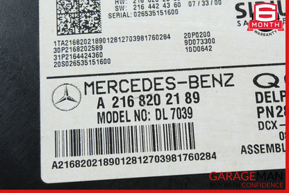 07-14 Mercedes W219 CLS550 C350 Sirius Satellite Radio Receiver Module Unit OEM