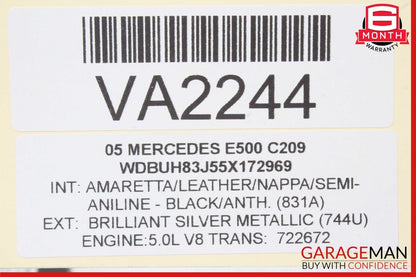 05-13 Mercedes W211 E500 Heated Seat Control Module Unit 2118202685 OEM