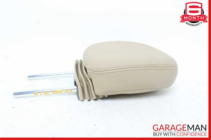 05-11 Mercedes R171 SLK280 Front Left / Right Side Seat Headrest Head Rest Beige