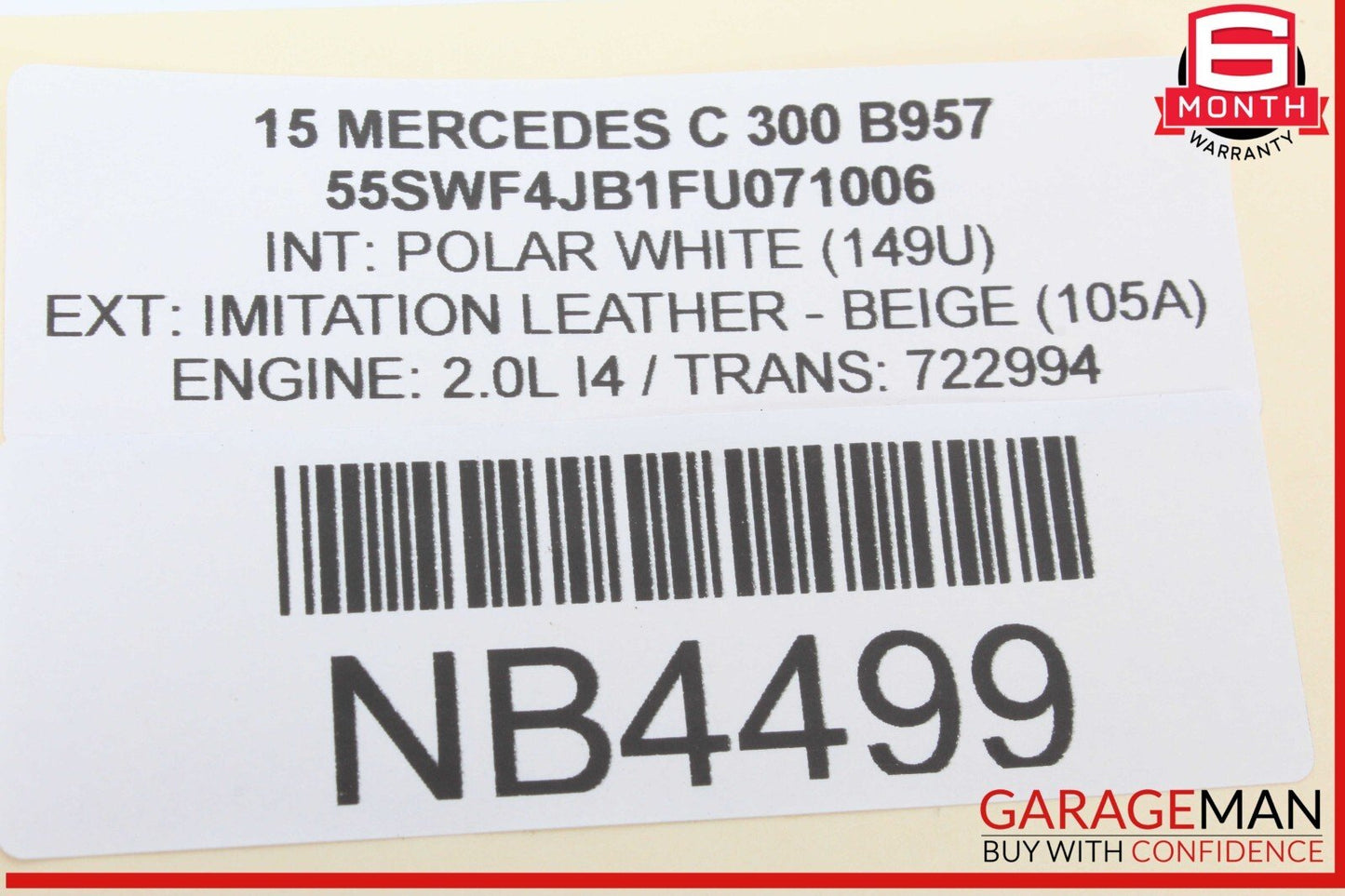 15-18 Mercedes W205 C300 Speedometer Odometer Instrument Cluster Gauge OEM