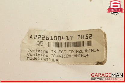 14-19 Mercedes W205 C300 Front Upper Windshield Interior Rear View Mirror OEM