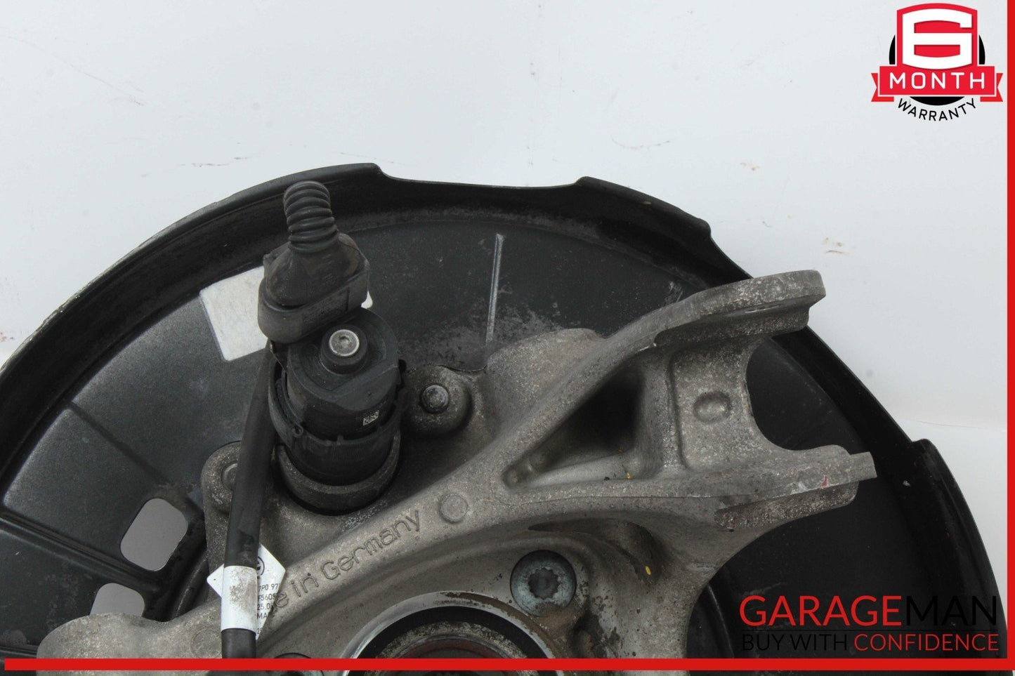 11-14 Porsche Cayenne 958 Rear Right Passenger Side Spindle Knuckle Wheel Hub