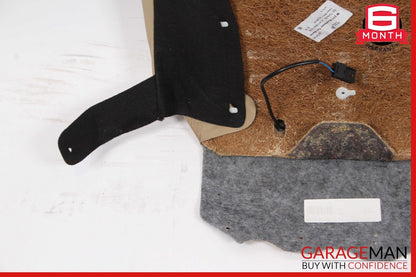 07-09 Mercedes W211 E350 Front Left/Right Top Upper Seat Cushion Cover Beige OEM