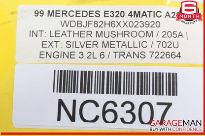 98-03 Mercedes W210 E320 4MATIC Front Left Side Foglight Fog Light Lamp OEM