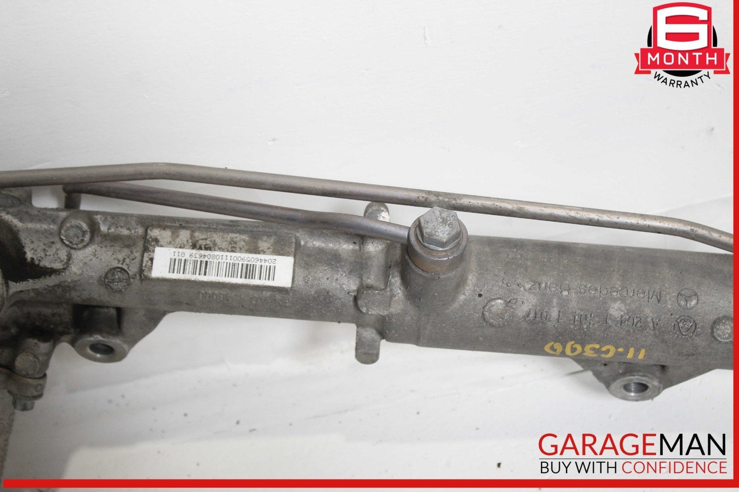 08-14 Mercedes W204 C300 C250 Power Steering Rack and Pinion 20411011017 OEM
