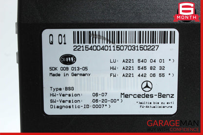 07-14 Mercedes W221 S550 CL550 Electric Power Supply Control Fuse Box Module OEM
