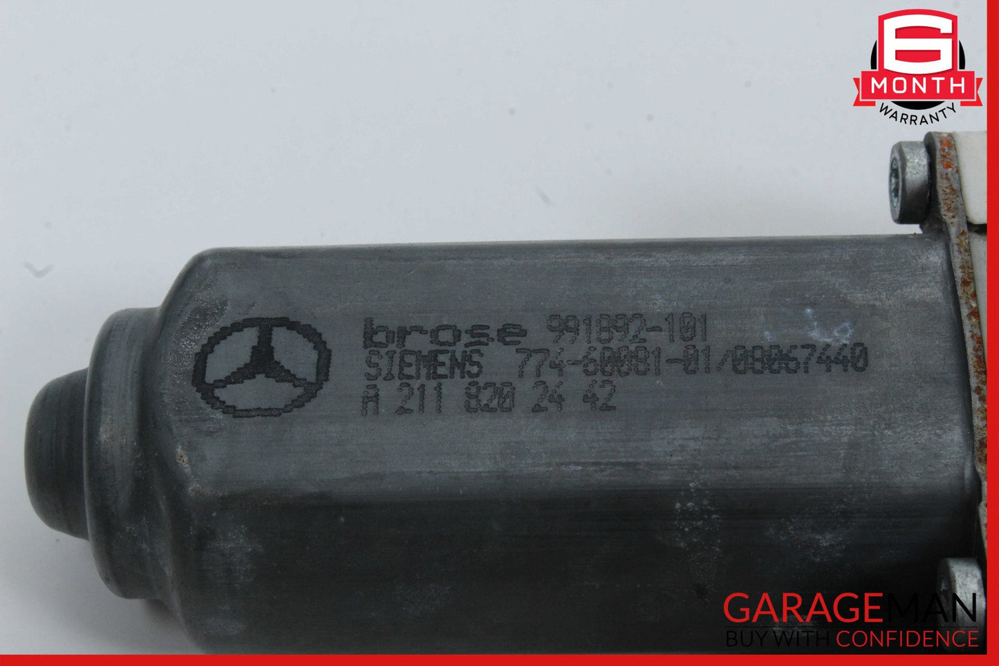 03-09 Mercedes W211 E550 Rear Right Side Window Regulator Motor OEM