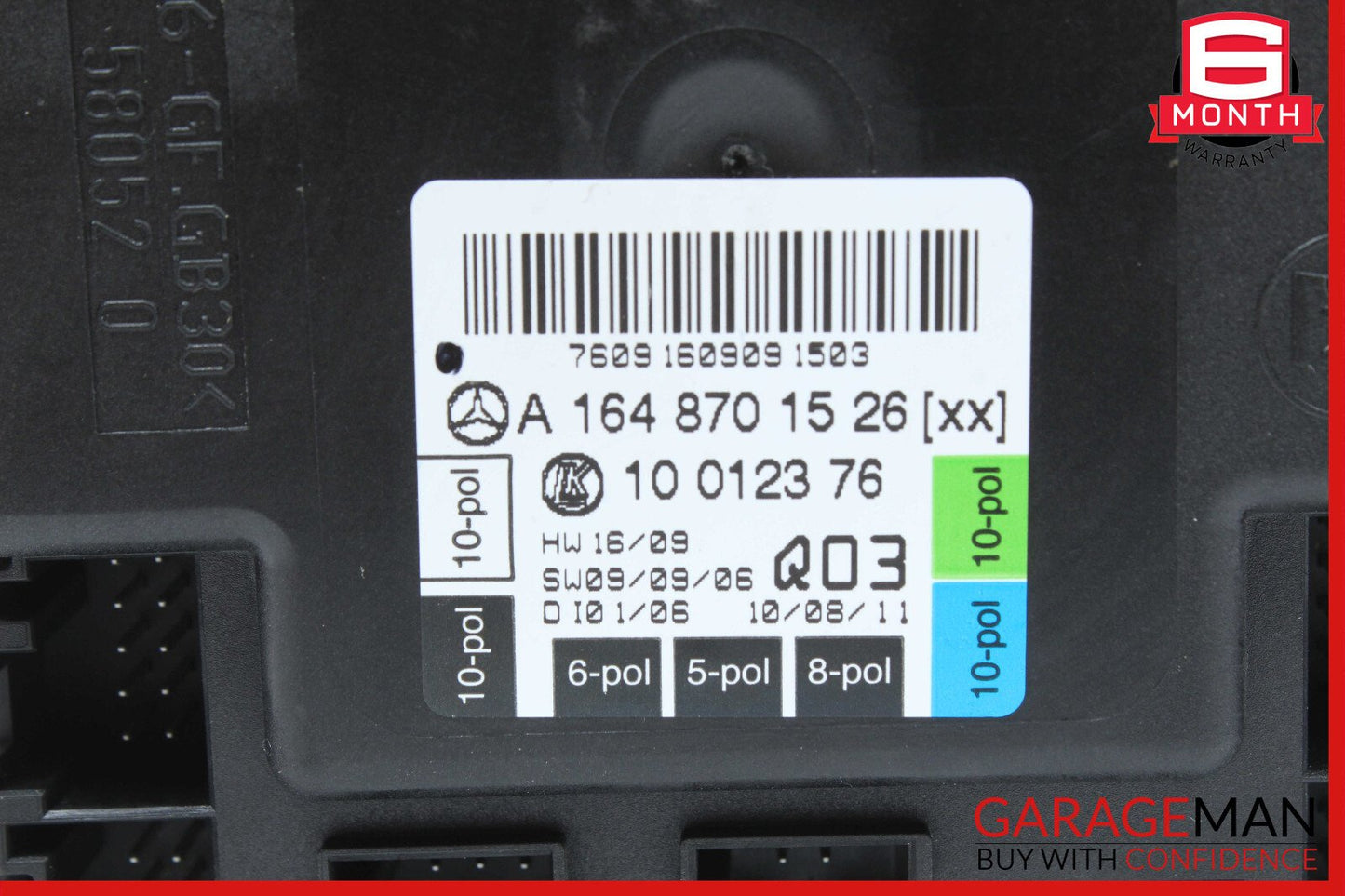 06-13 Mercedes X164 GL450 ML350 Front Left Driver Side Door Control Module OEM