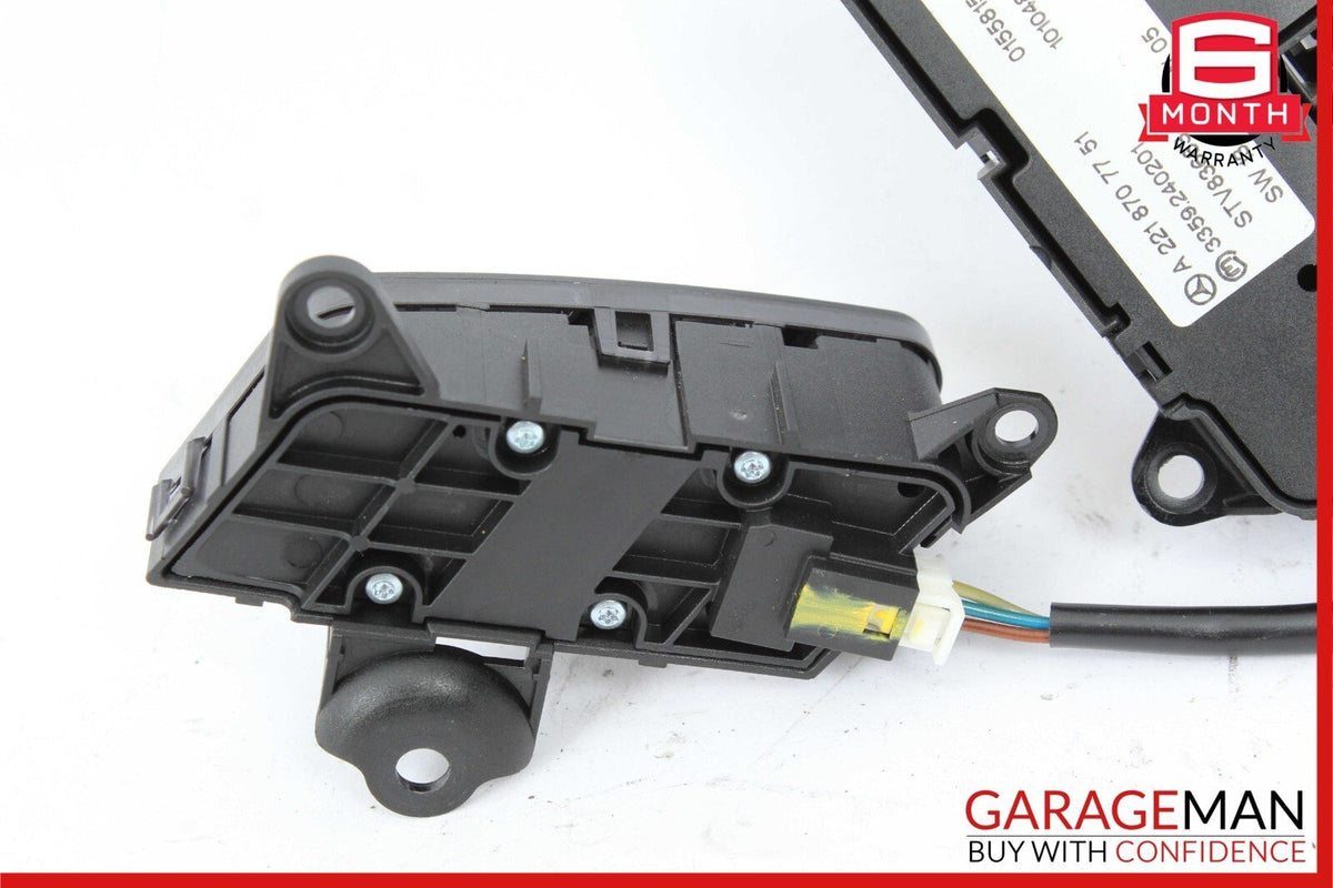 07-14 Mercedes W221 S550 Front Right Seat Adjust Control Memory Switch Set OEM