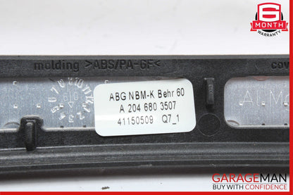 08-14 Mercedes W204 C280 C300 A/C Climate Control Switch Trim Bezel Cover Wood