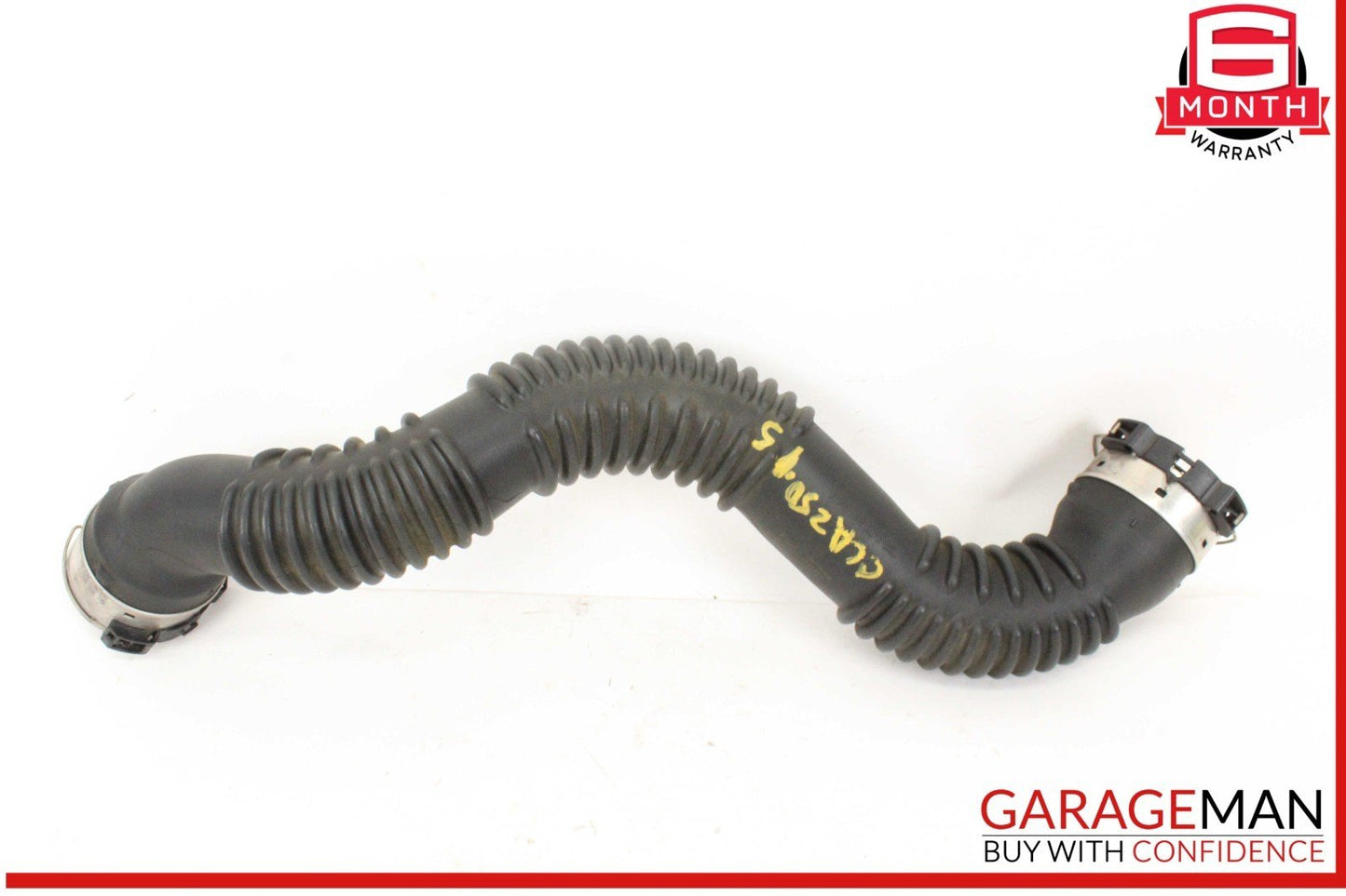 14-19 Mercedes W117 CLA250 Left Engine Motor Intercooler Air Hose Pipe OEM
