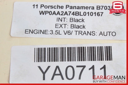 10-16 Porsche Panamera 970 Rear Right / Left Upper Suspension Control Arm OEM