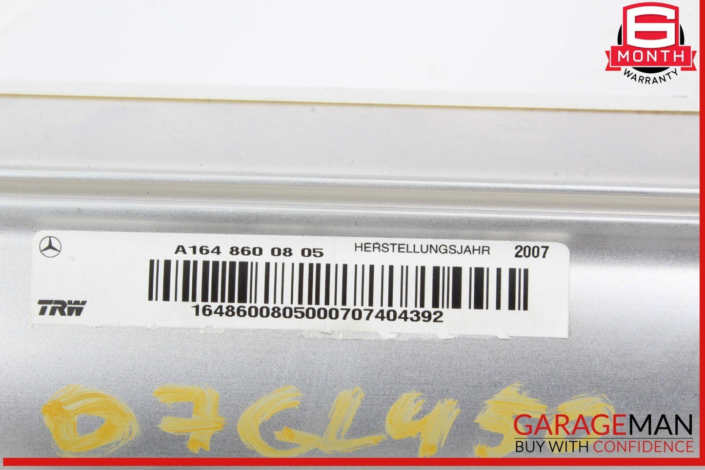 06-13 Mercedes X164 GL450 ML350 Front Right Dash Board Dashboard Airbag Air Bag