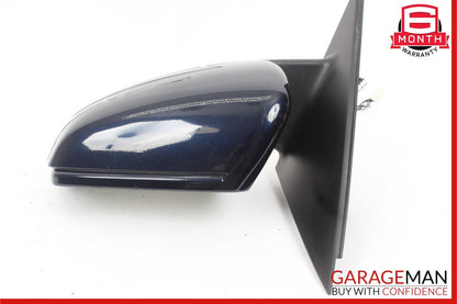12-14 Mercedes W204 C300 Front Left Side Mirror Door Rear View Glass Blue OEM