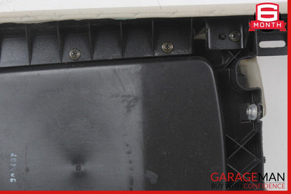 04-06 Cadillac XLR Center Console Arm Rest Armrest Storage Trim Cover Beige OEM