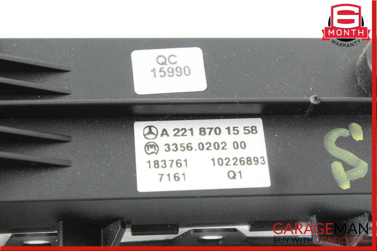 07-09 Mercedes W221 S550 ESP Parking Assist Suspension Switch Control Module