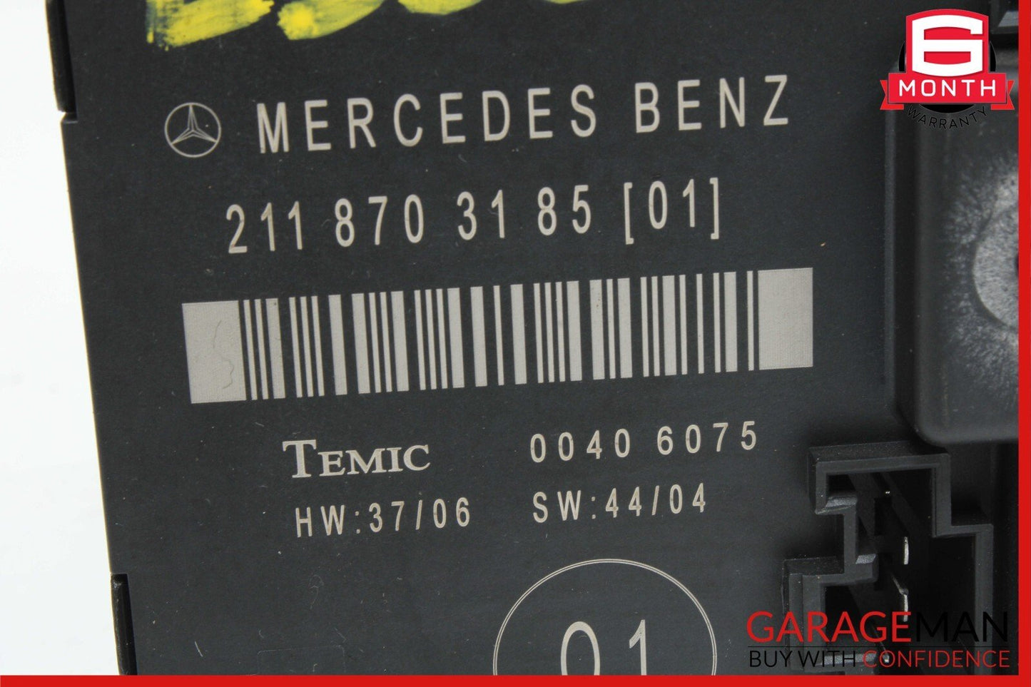 03-09 Mercedes W211 E500 E350 E320 Rear Left Side Door Controller Module Unit