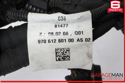 10-16 Porsche Panamera 970 Rear Bumper PDC Sensor w / Harness OEM