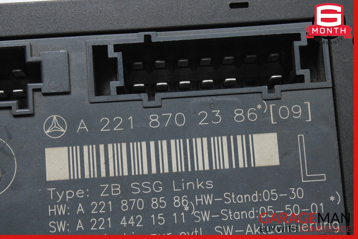 07-13 Mercedes W221 S550 S400 S63 Front Left Driver Side Under Seat Control Unit