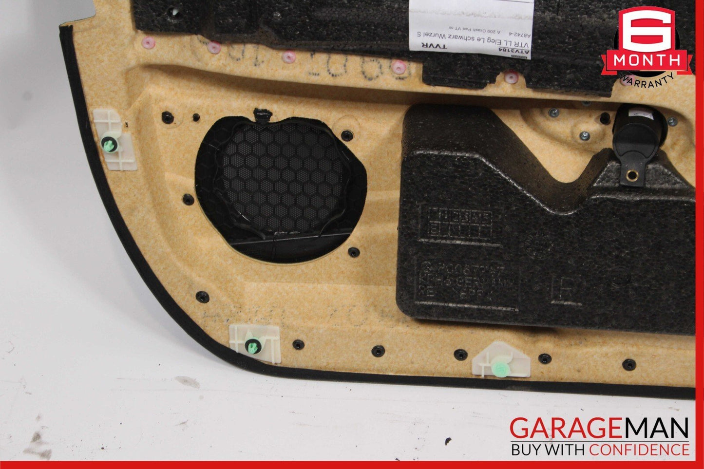 06-09 Mercedes W209 CLK350 Front Right Side Interior Door Panel Trim Assy Black