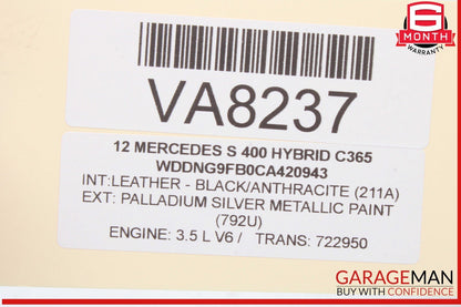 07-13 Mercedes W221 S400 S550 Rear Left Driver Side Window Regulator Motor OEM