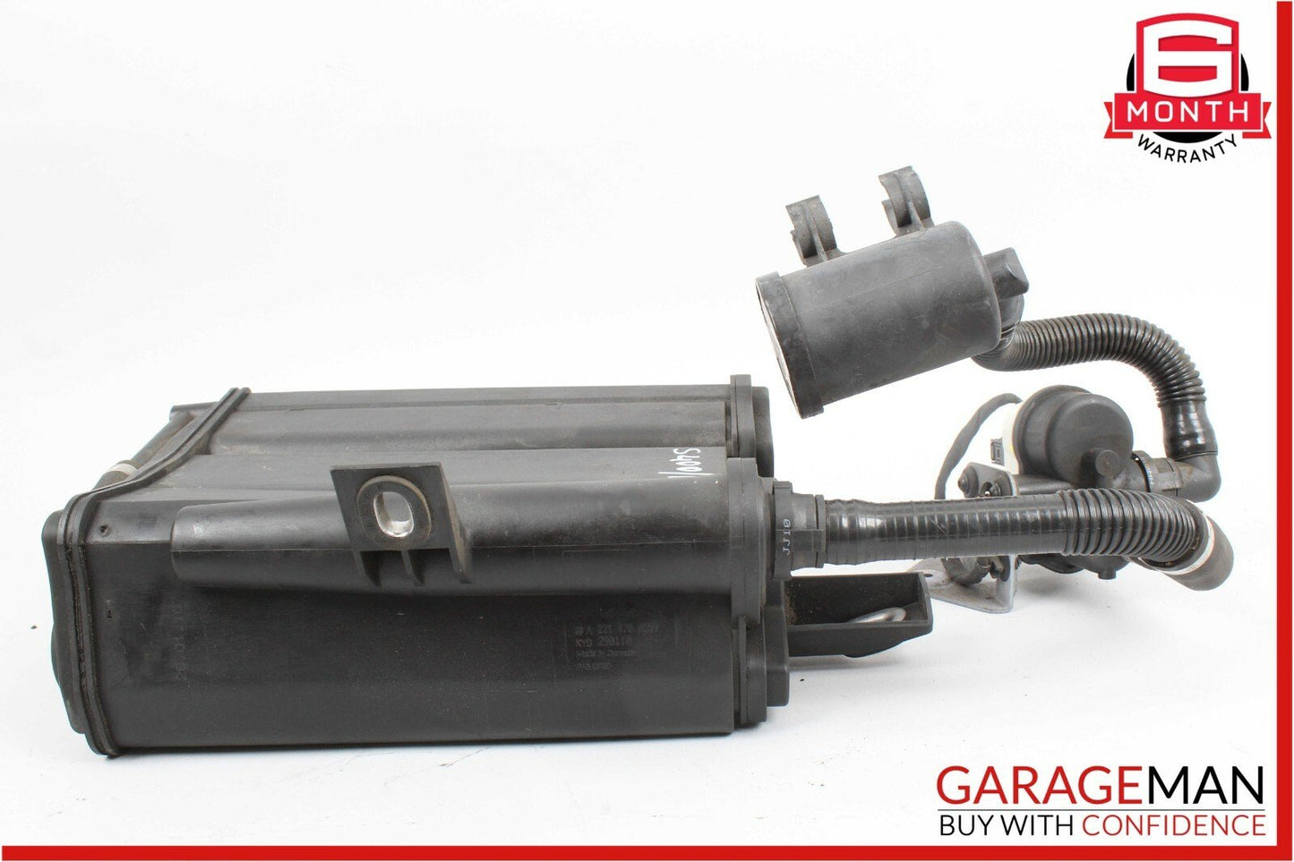 10-13 Mercedes W221 S400 Hybrid EVAP Fuel Evaporator Box Charcoal Canister OEM