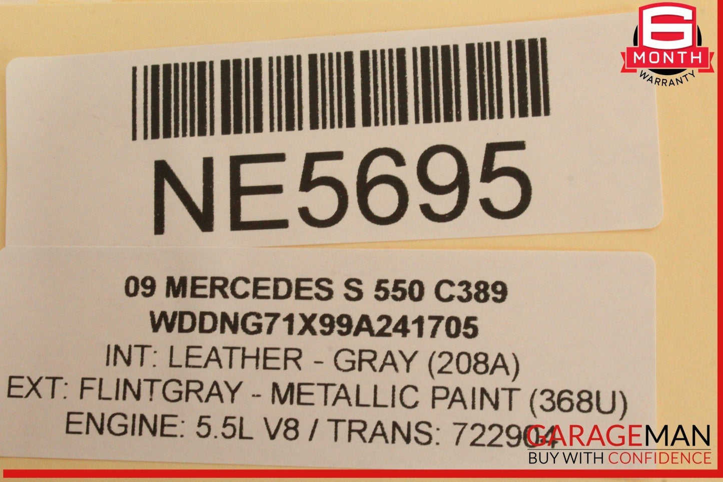 07-14 Mercedes W221 S550 S400 Trunk Release Remote Open Close Module Unit OEM