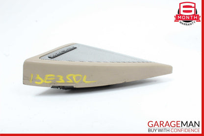 10-17 Mercedes W212 E350 E400 Left Side Door Tweeter Trim Black OEM